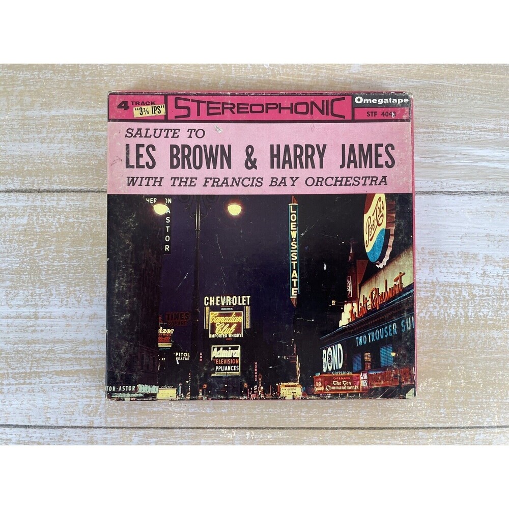 Reel-To-Reel Tape A Salute To Les Brown And Harry James
